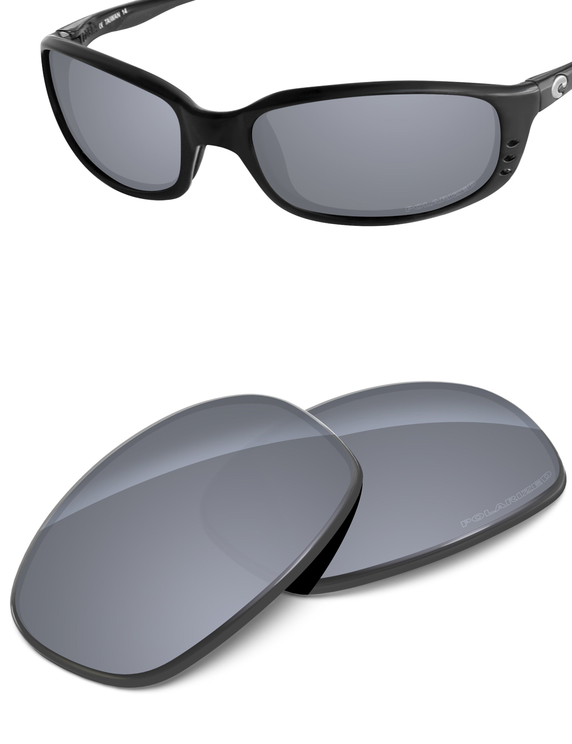 Silver Metallic FlashMirror™-Polarized