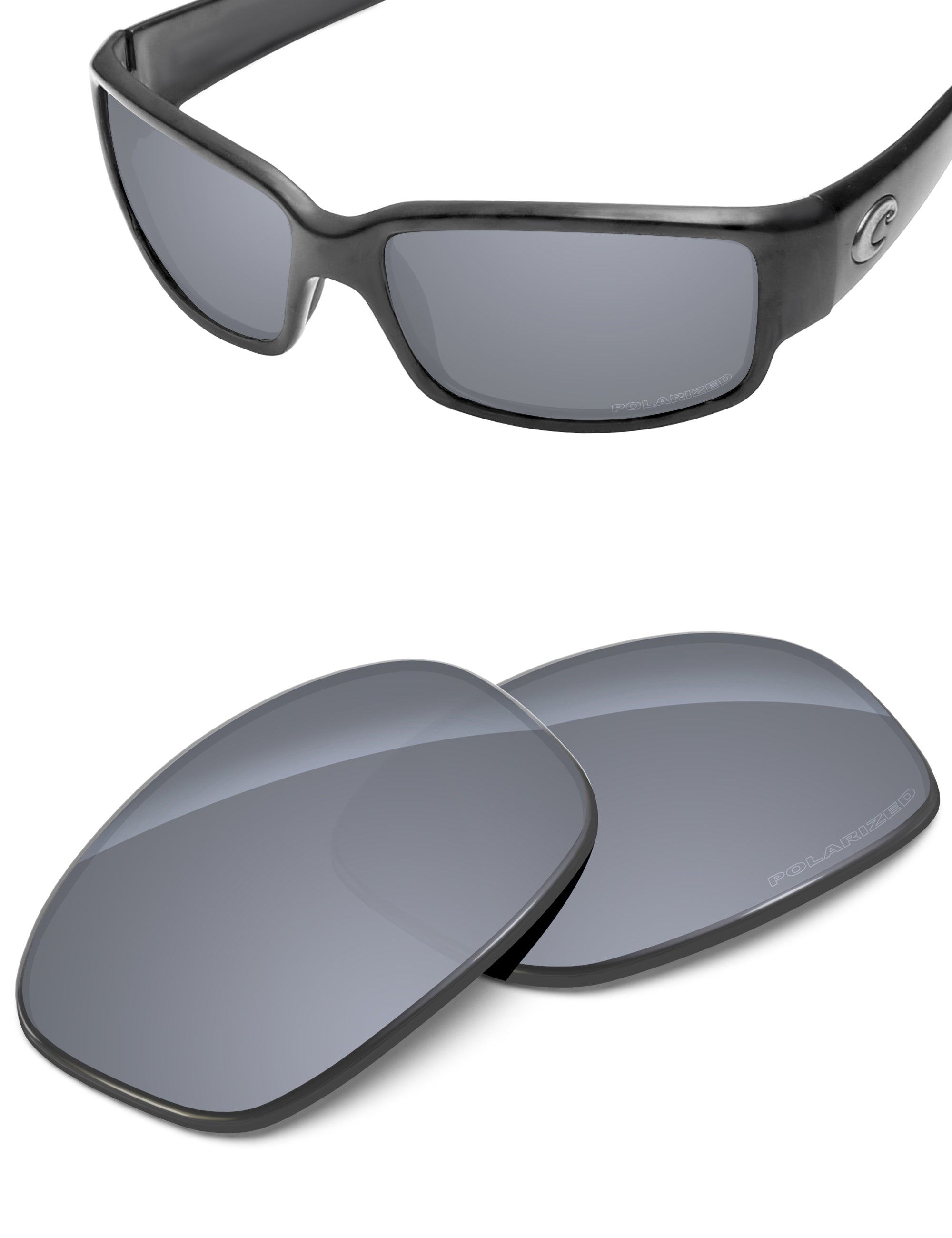 Silver Metallic FlashMirror™-Polarized