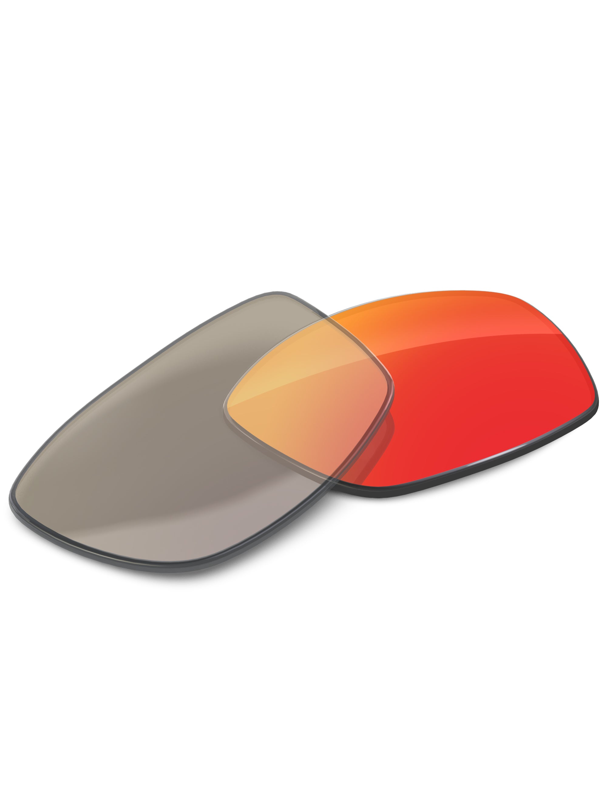 Fire Red FlashMirror™ Photochromic-Non-Polarized