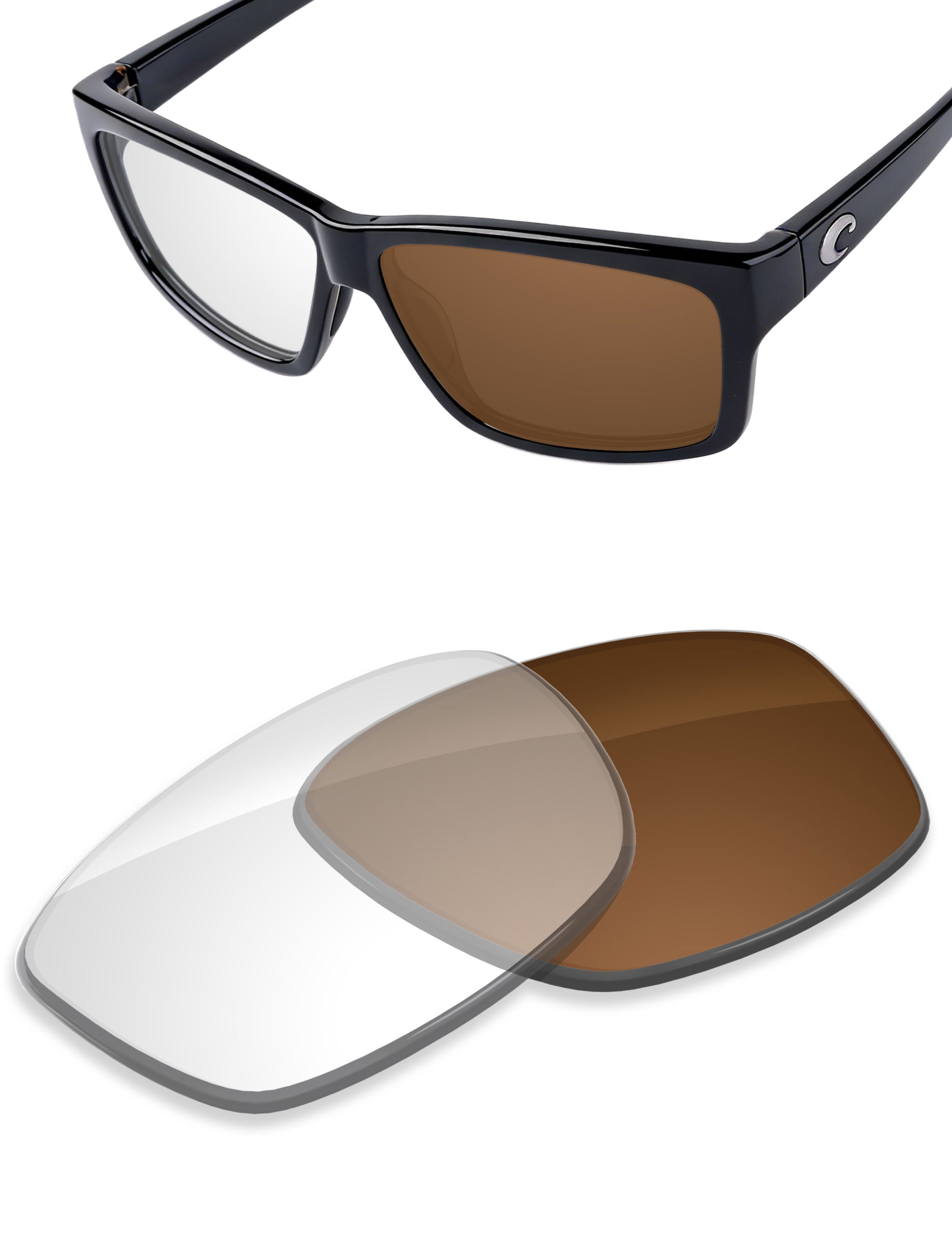Adapt Brown Photochromic Blue Light Blocking-Non-Polarized