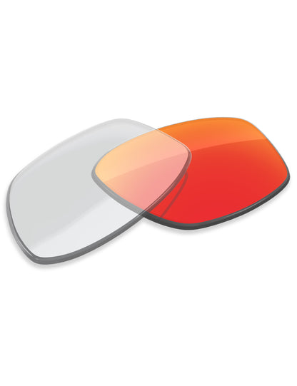 Fire Red FlashMirror™ Photochromic-Non-Polarized