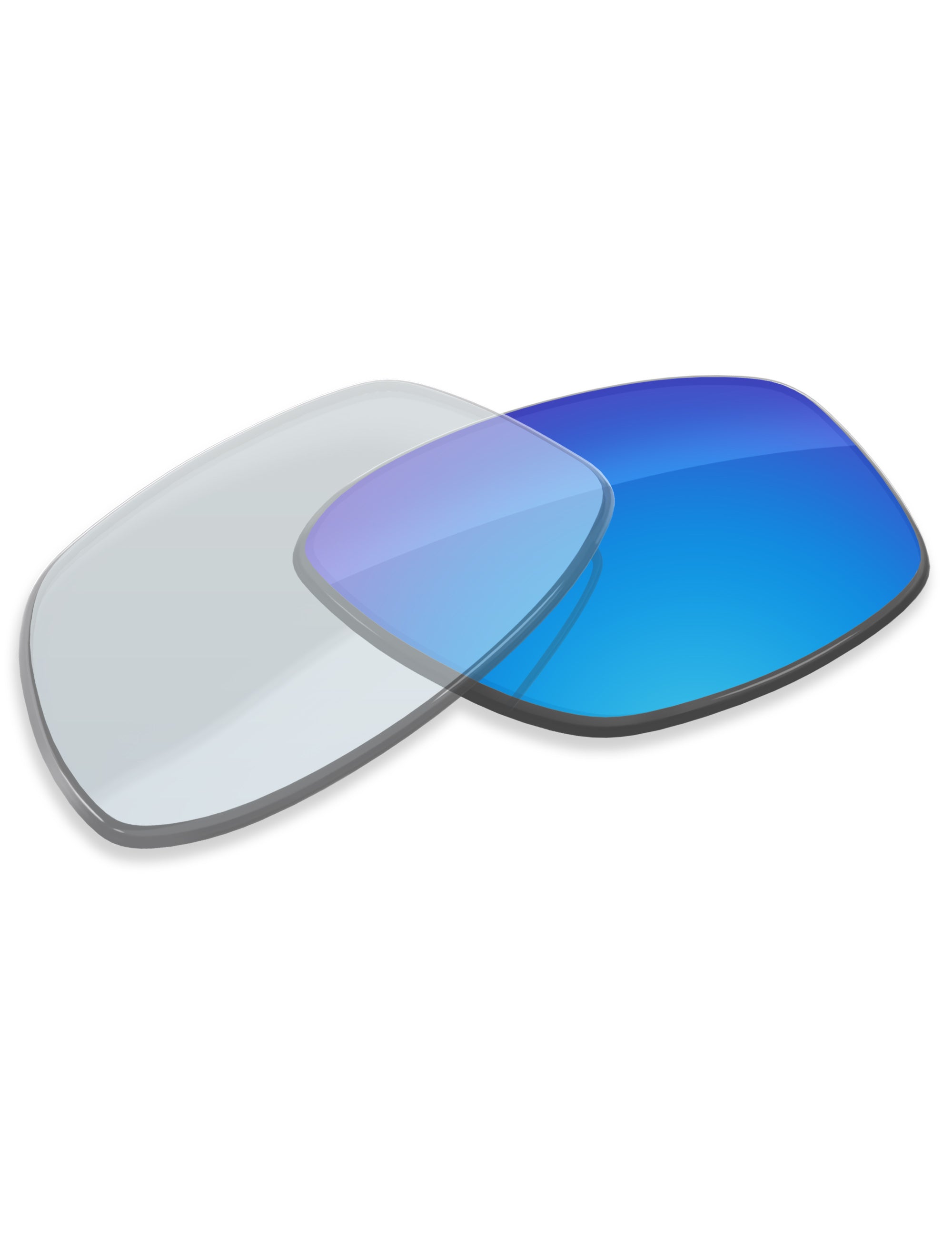 Sky Blue FlashMirror™ Photochromic-Non-Polarized
