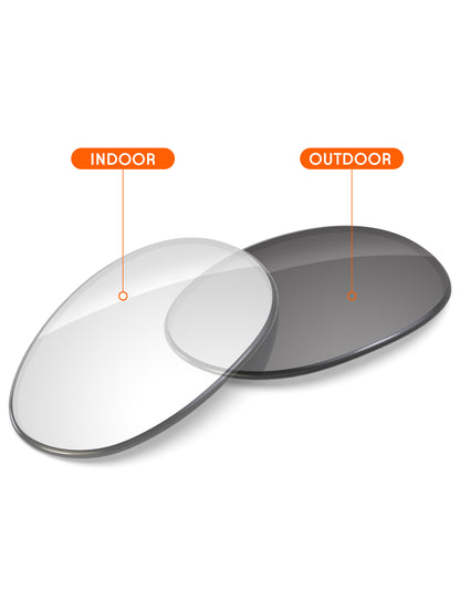 Adapt Gray Photochromic Blue Light Blocking-Non-Polarized
