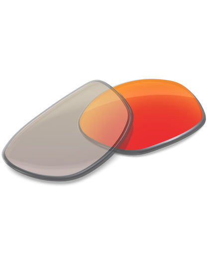 Fire Red FlashMirror™ Photochromic-Non-Polarized