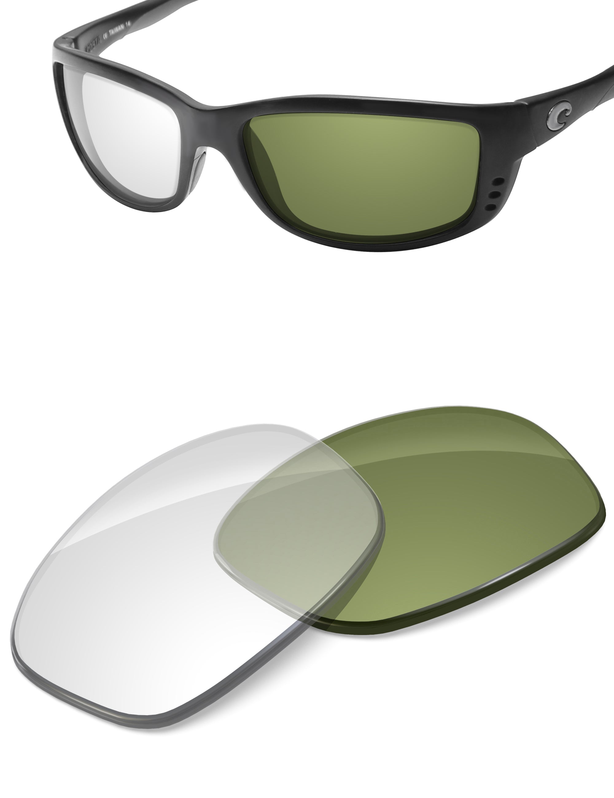 Adapt Green Photochromic Blue Light Blocking-Non-Polarized