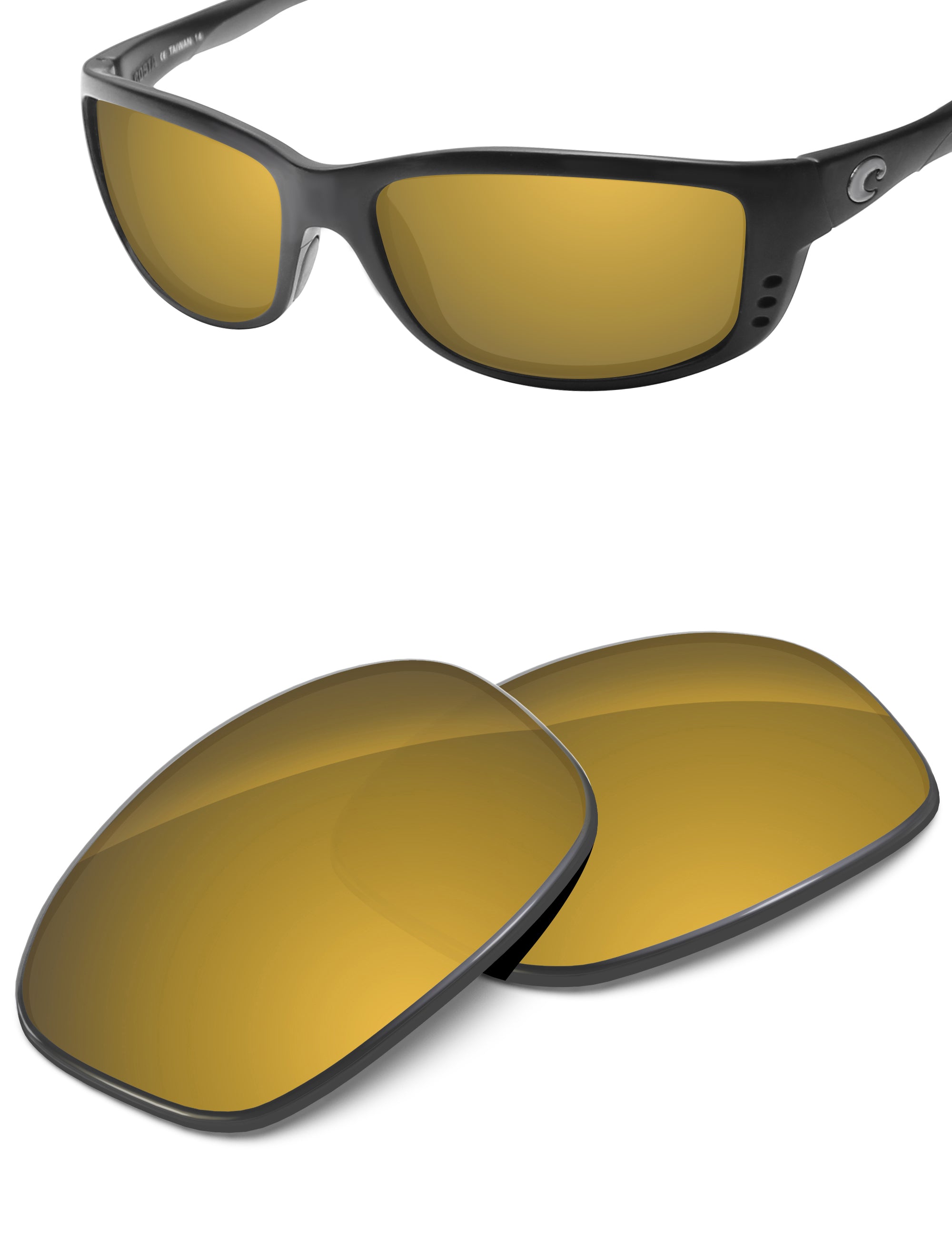 Tungsten Gold FlashMirror™-Non-Polarized