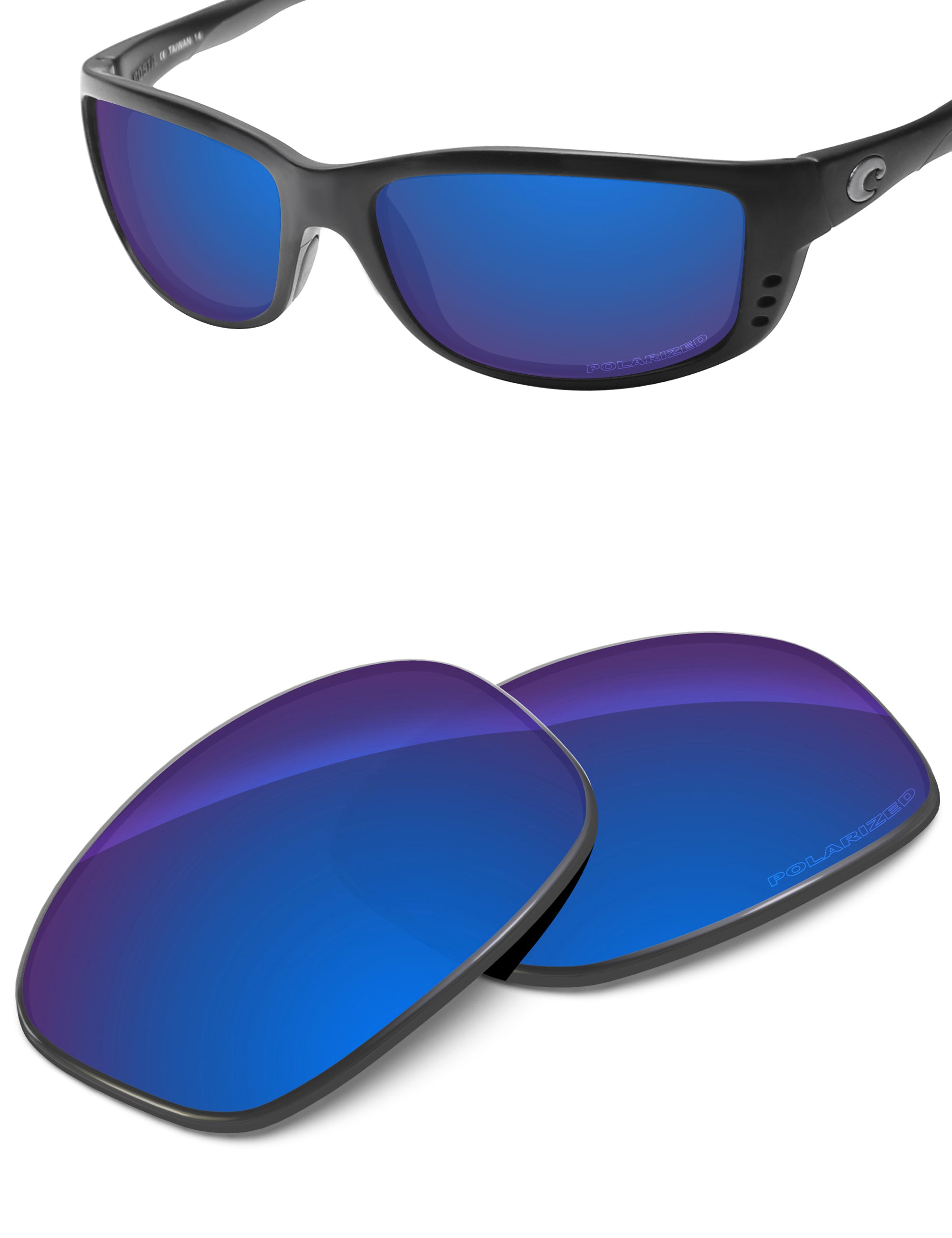 Sapphire Blue FlashMirror™-Polarized