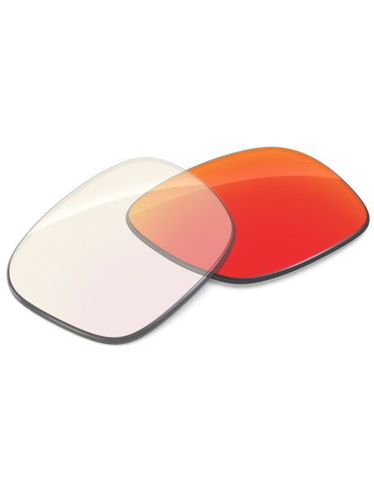Fire Red FlashMirror™ Photochromic-Non-Polarized