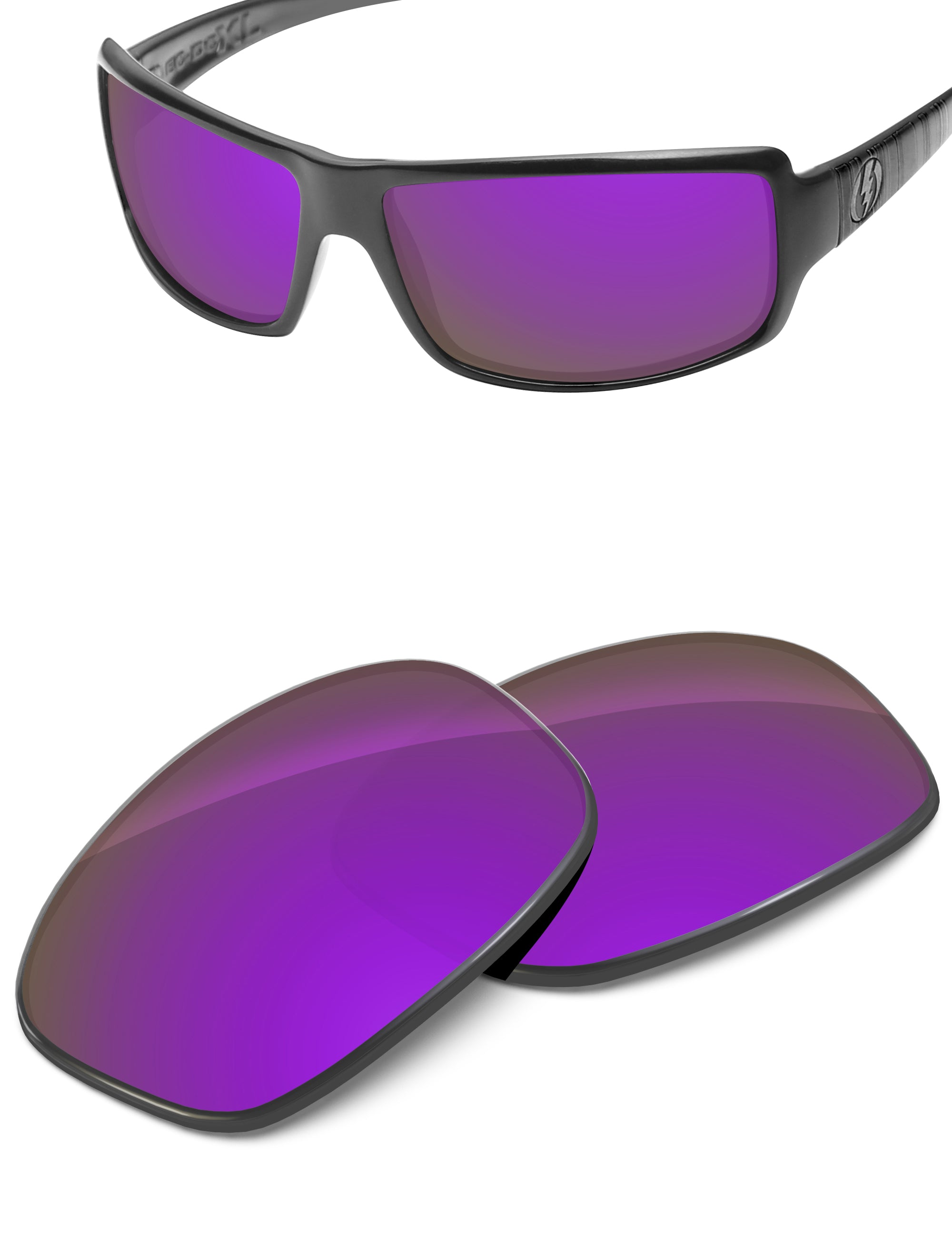 Plum Purple FlashMirror™-Non-Polarized