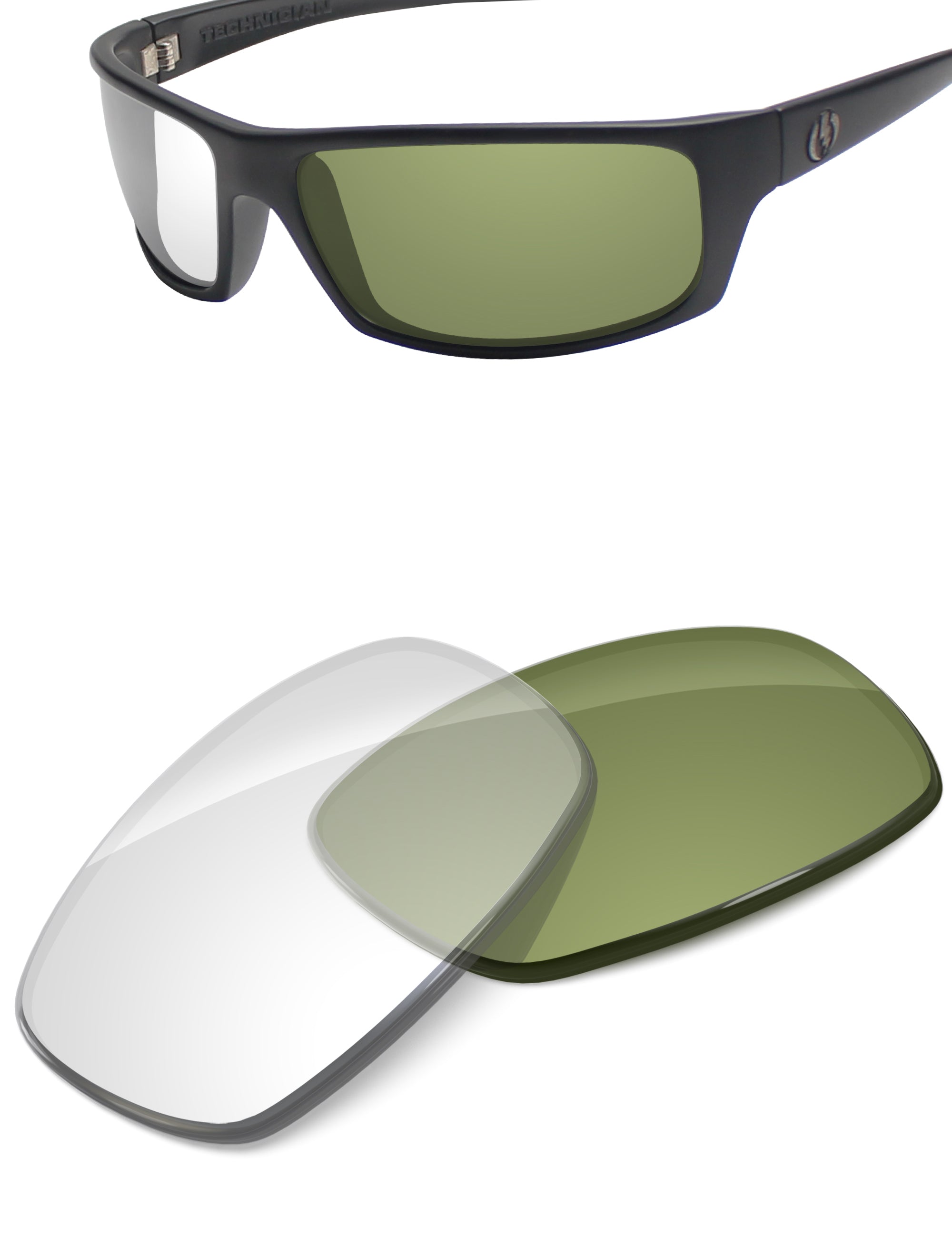 Adapt Green Photochromic Blue Light Blocking-Non-Polarized