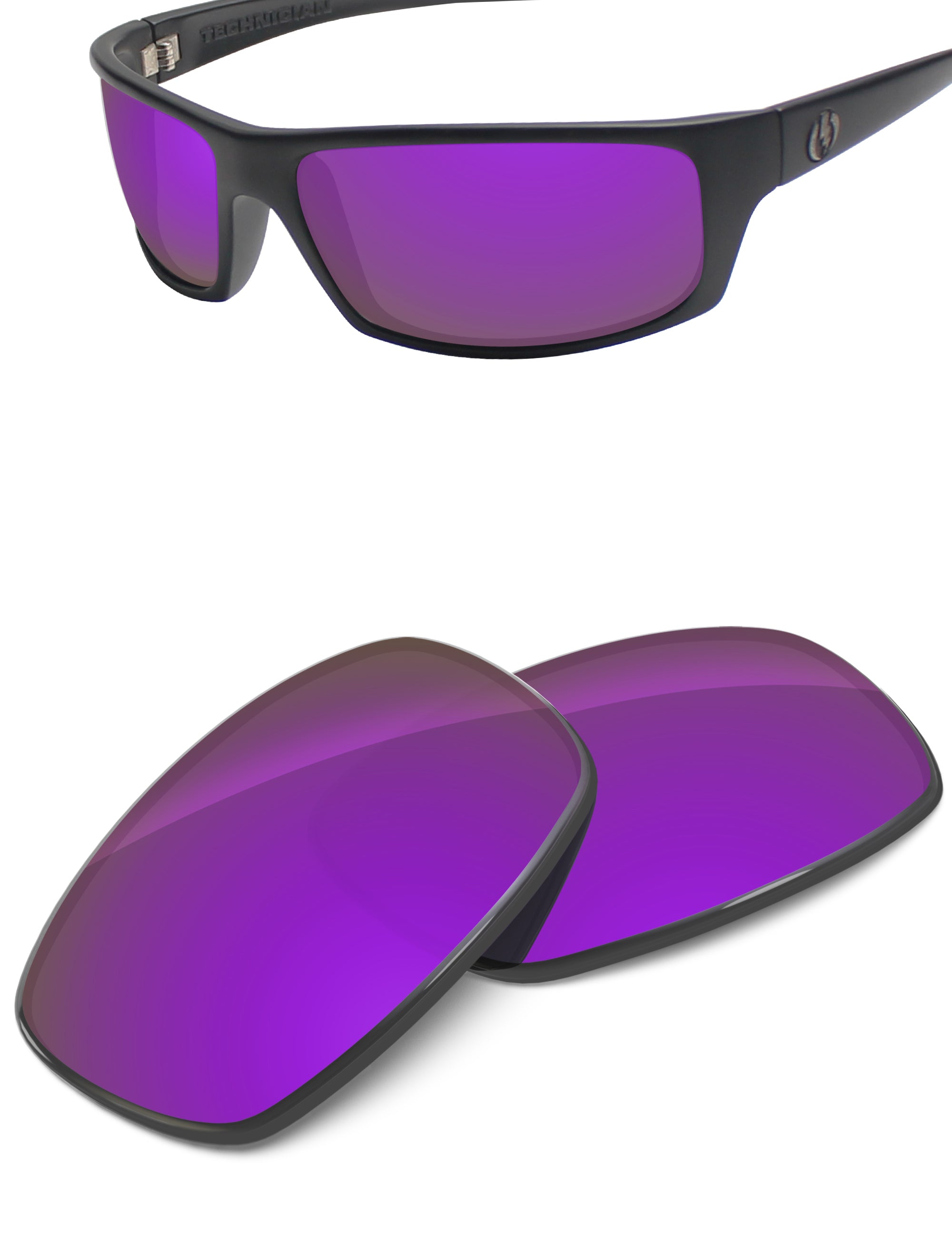 Plum Purple FlashMirror™-Non-Polarized
