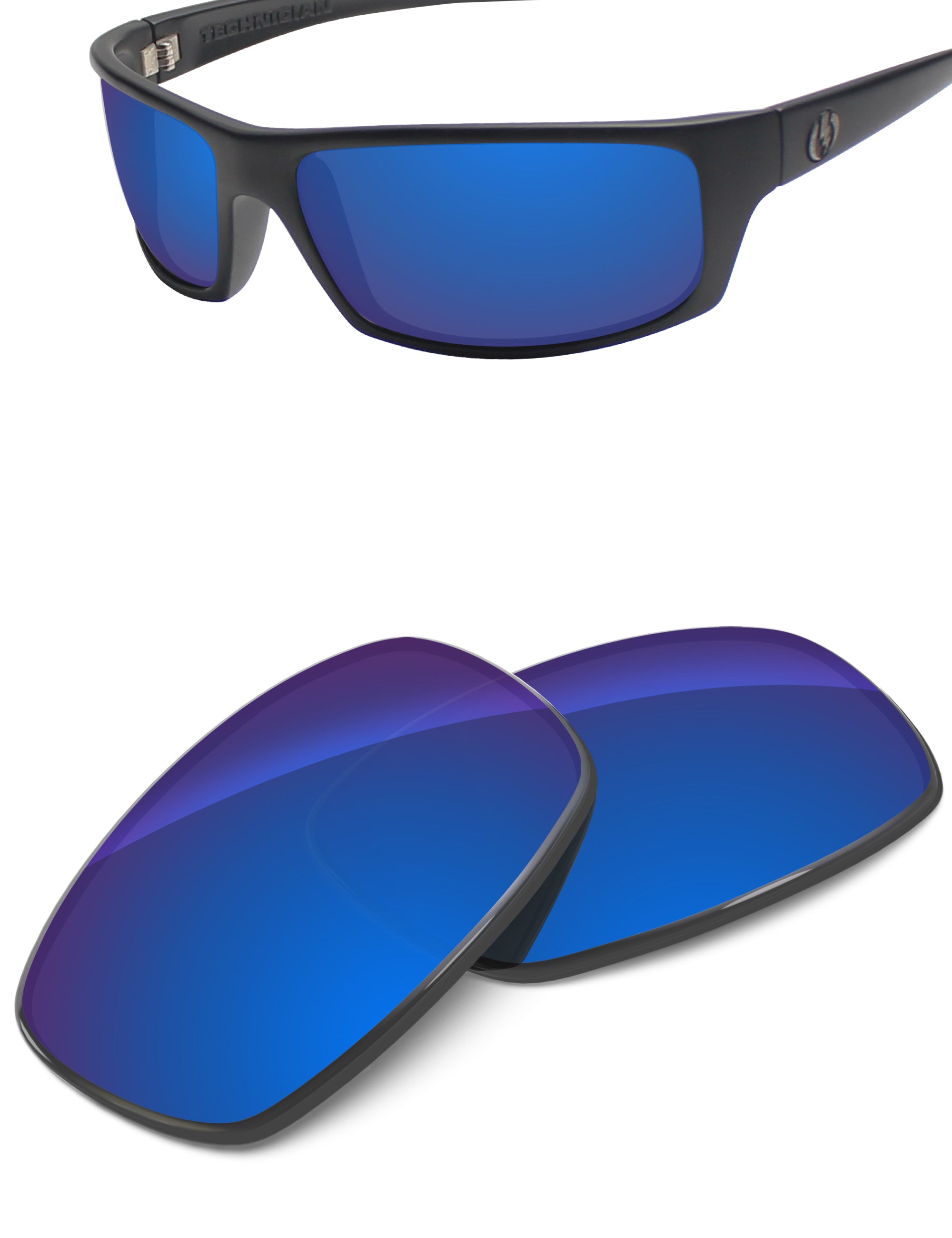 Sapphire Blue FlashMirror™-Non-Polarized