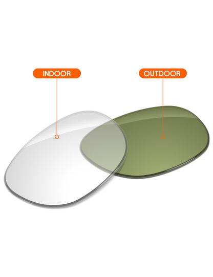 Adapt Green Photochromic Blue Light Blocking-Non-Polarized