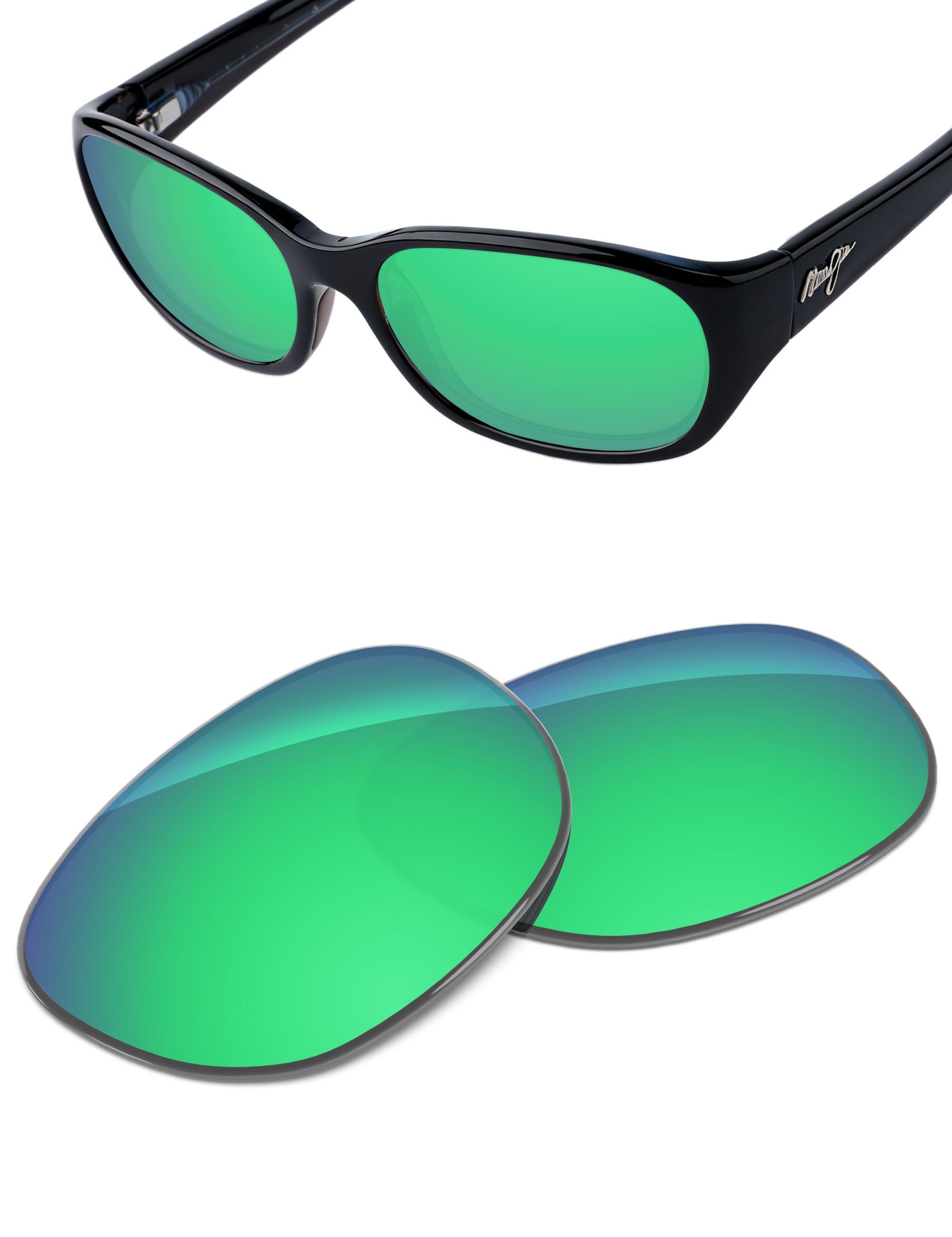 Emerald Green FlashMirror™-Non-Polarized