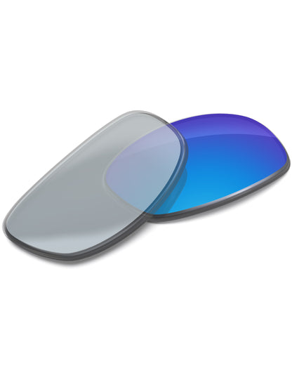 Sky Blue FlashMirror™ Photochromic-Non-Polarized