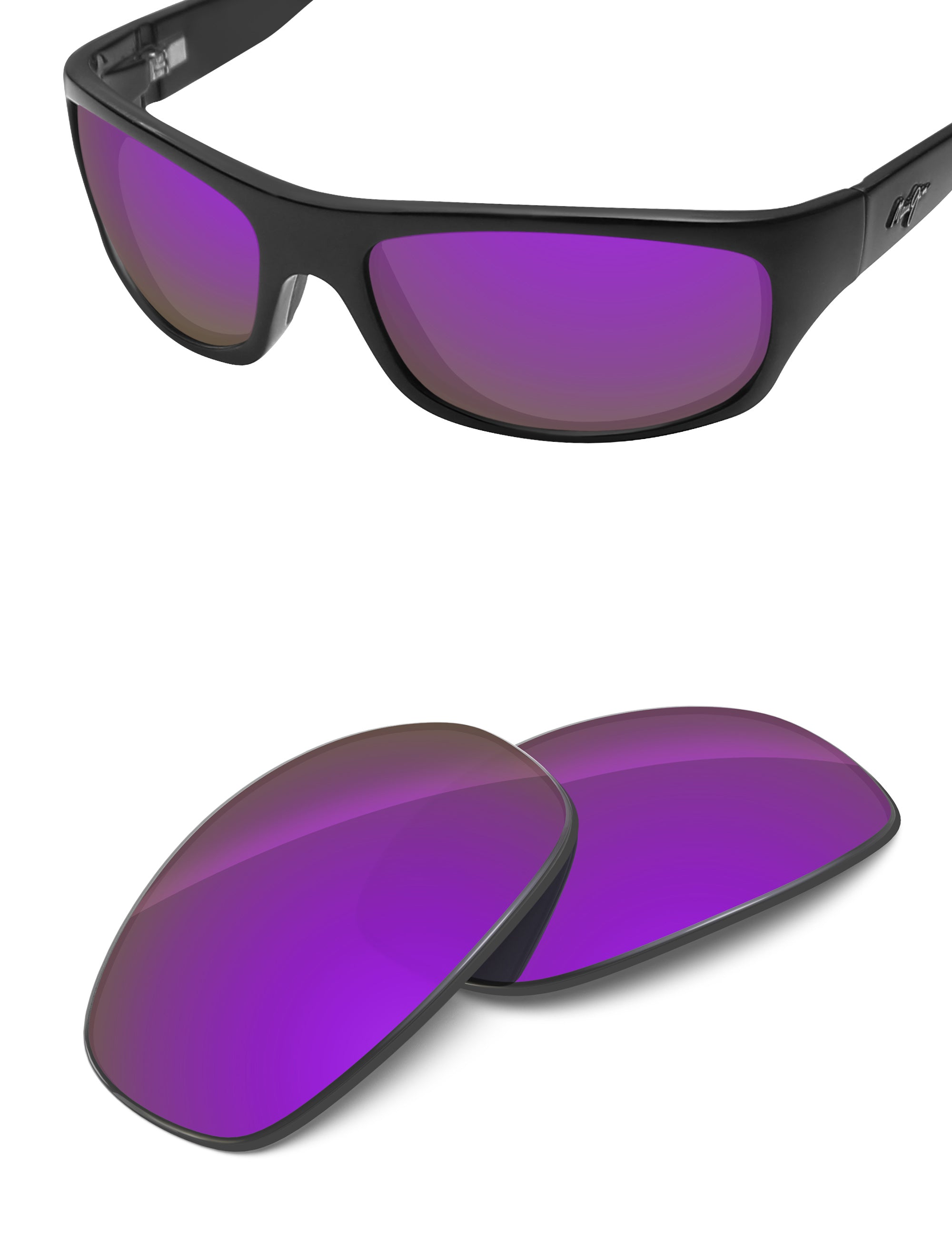 Plum Purple FlashMirror™-Non-Polarized
