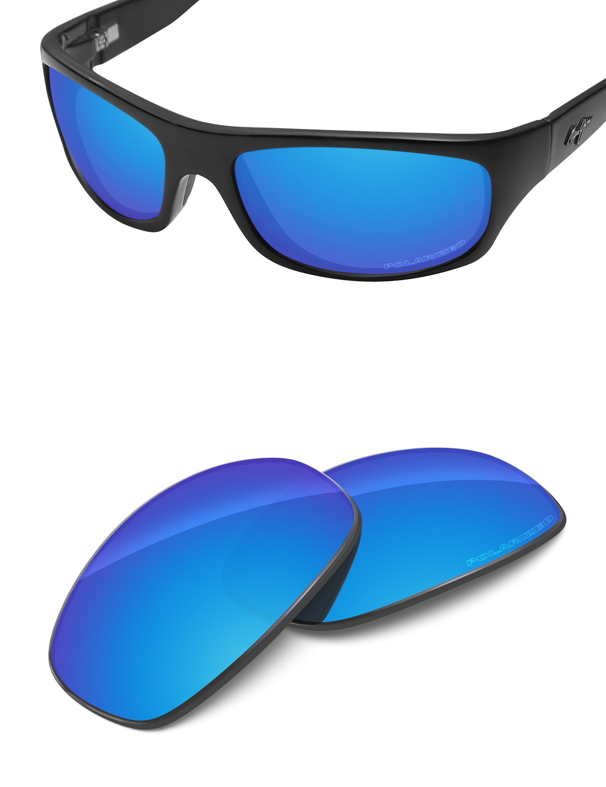 Sky Blue FlashMirror™-Polarized