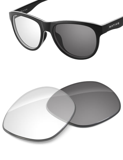 Adapt Gray Photochromic Blue Light Blocking-Non-Polarized