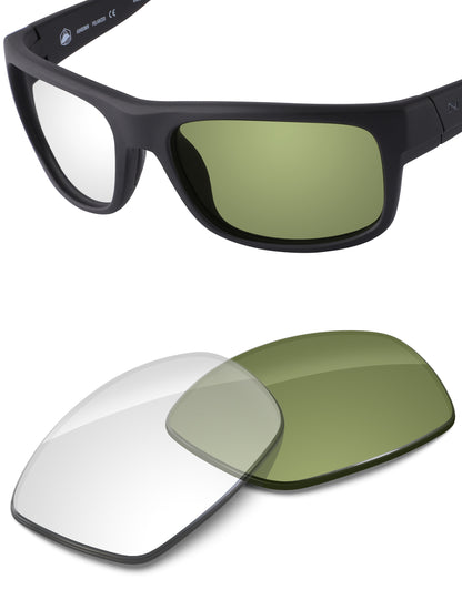 Adapt Green Photochromic Blue Light Blocking-Non-Polarized