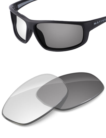 Adapt Gray Photochromic Blue Light Blocking-Non-Polarized