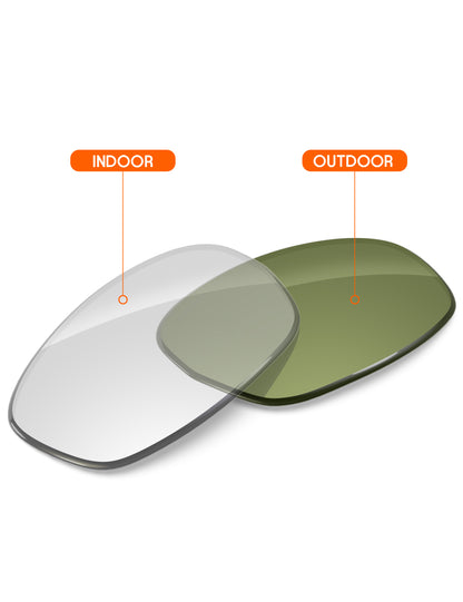 Adapt Green Photochromic Blue Light Blocking-Non-Polarized