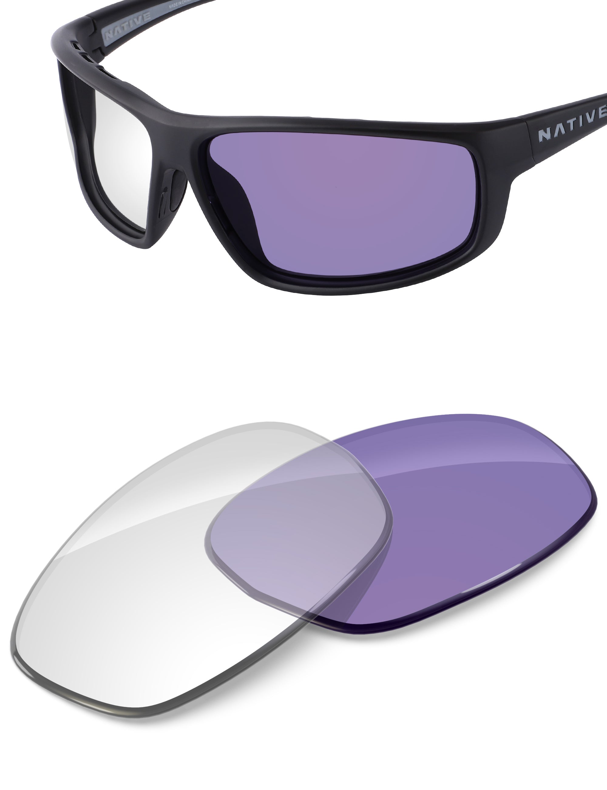 Adapt Purple Photochromic Blue Light Blocking-Non-Polarized