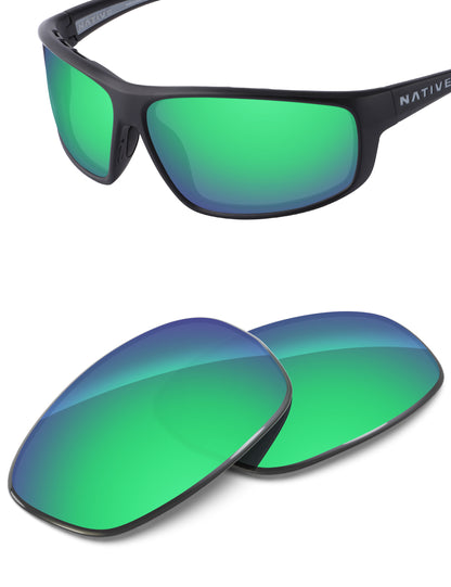 Emerald Green FlashMirror™-Non-Polarized
