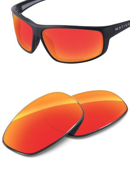 Fire Red FlashMirror™-Polarized