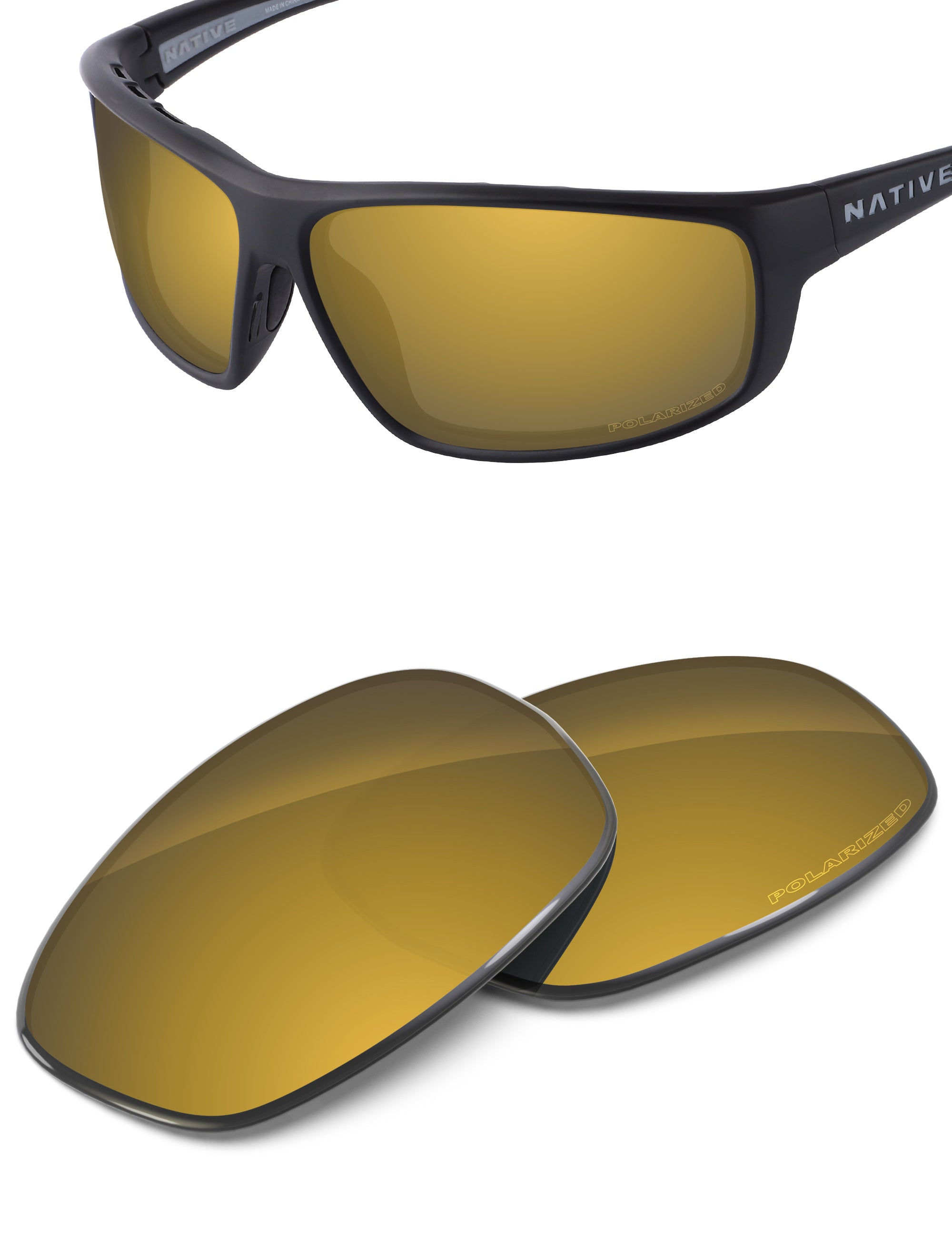 Tungsten Gold FlashMirror™-Polarized