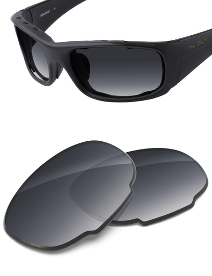Gray Gradient-Non-Polarized