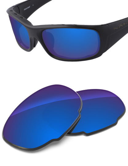 Sapphire Blue FlashMirror™-Non-Polarized