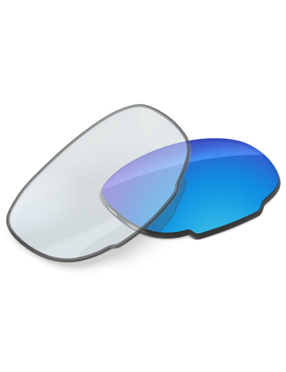 Sky Blue FlashMirror™ Photochromic-Non-Polarized