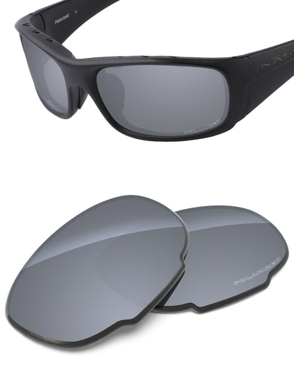 Silver Metallic FlashMirror™-Polarized