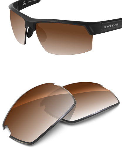 Brown Gradient-Non-Polarized