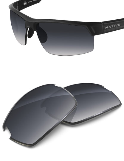 Gray Gradient-Non-Polarized