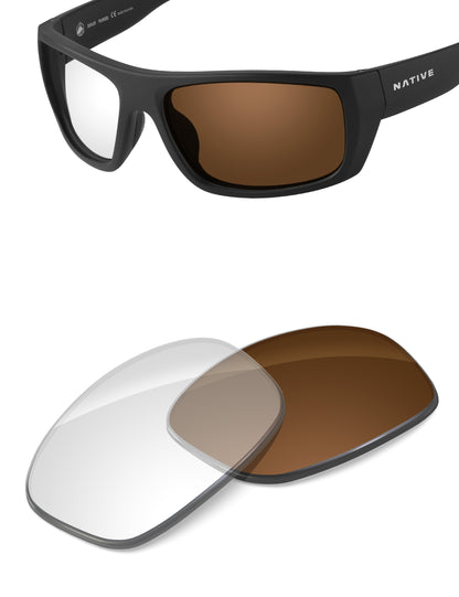Adapt Brown Photochromic Blue Light Blocking-Non-Polarized