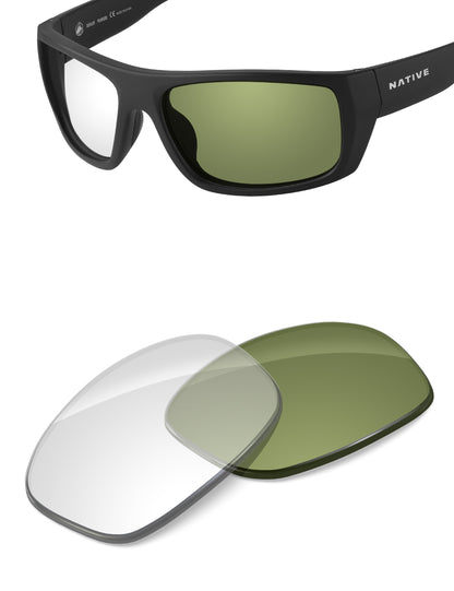 Adapt Green Photochromic Blue Light Blocking-Non-Polarized