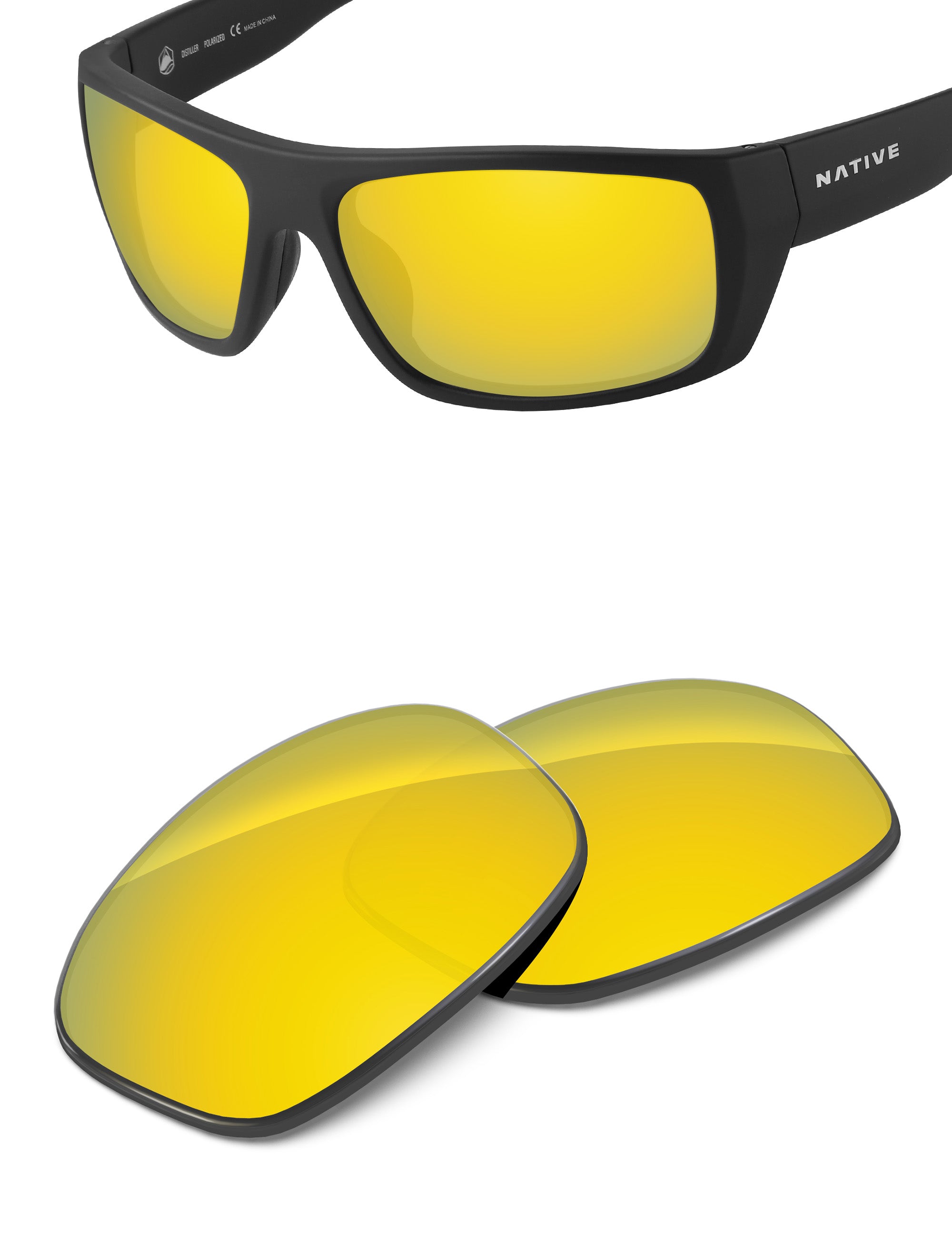 Gold Fusion FlashMirror™-Non-Polarized