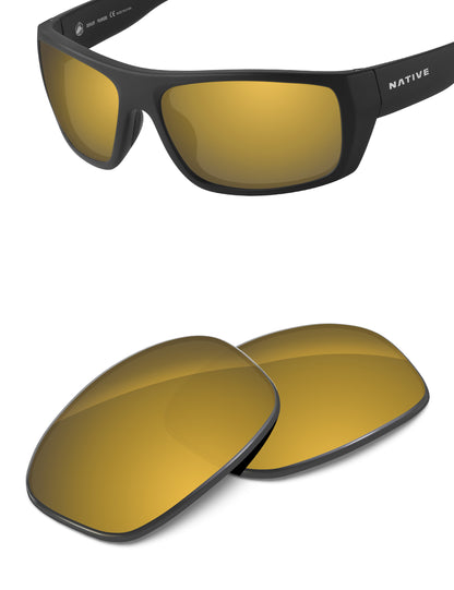 Tungsten Gold FlashMirror™-Non-Polarized