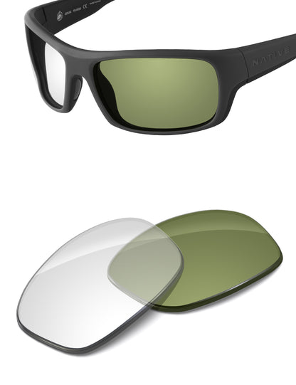 Adapt Green Photochromic Blue Light Blocking-Non-Polarized