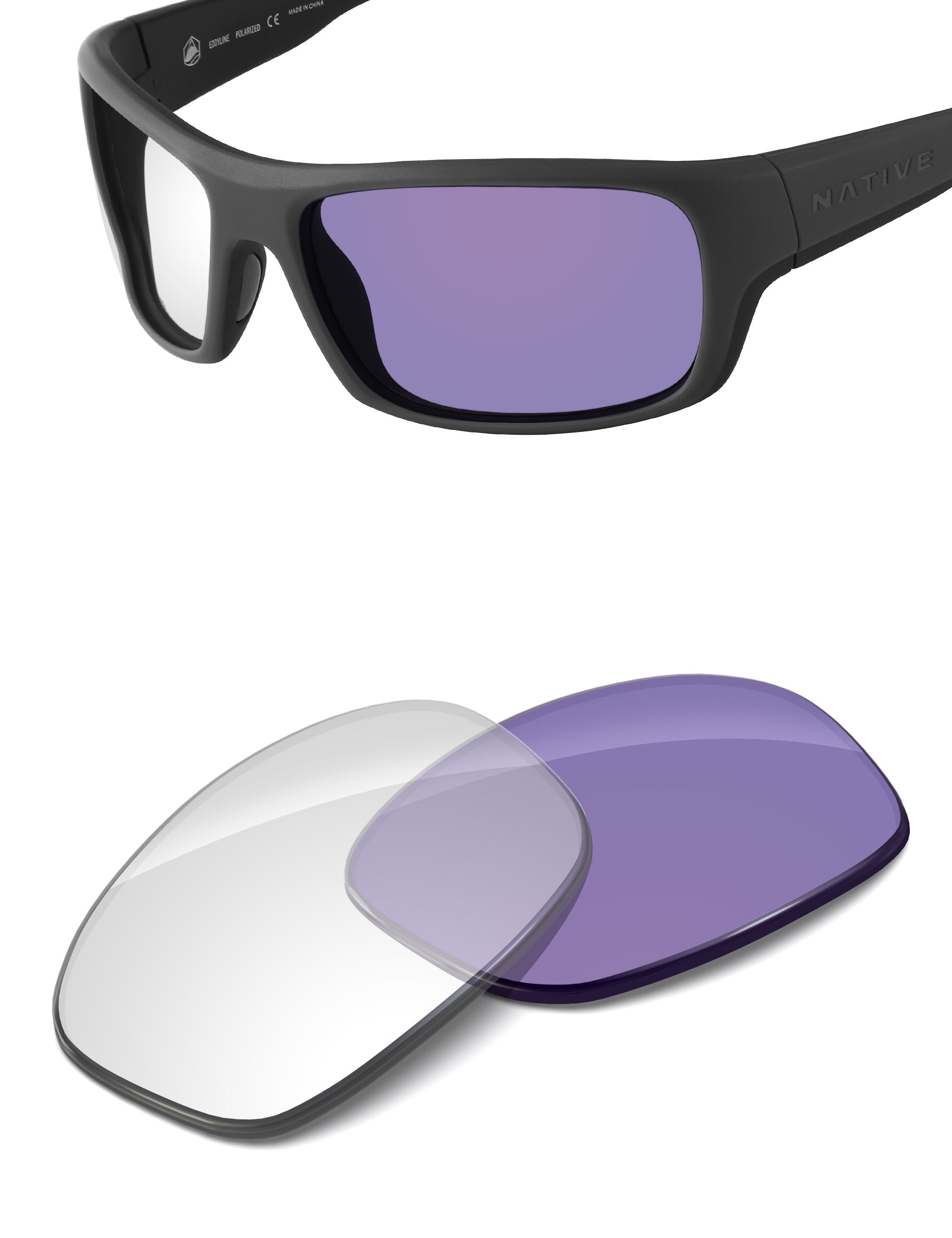 Adapt Purple Photochromic Blue Light Blocking-Non-Polarized