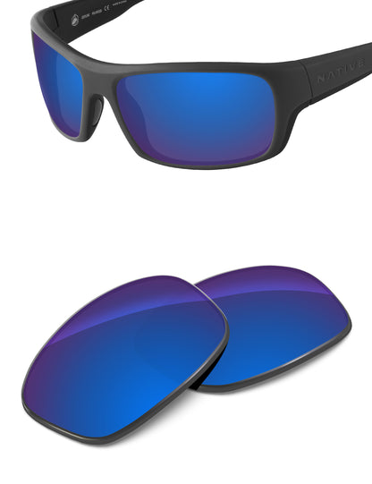 Sapphire Blue FlashMirror™-Non-Polarized
