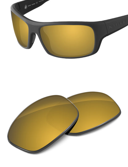 Tungsten Gold FlashMirror™-Non-Polarized