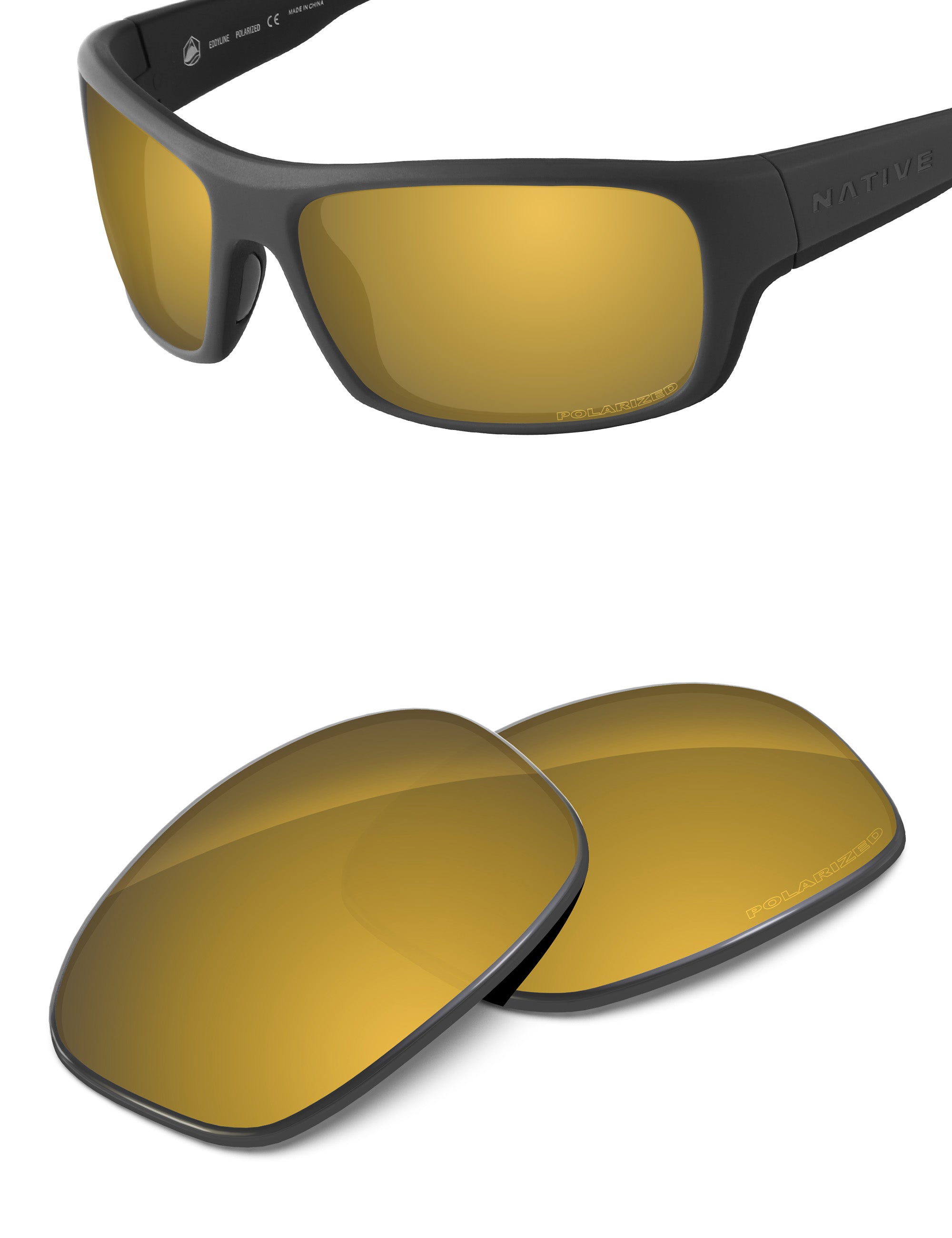 Tungsten Gold FlashMirror™-Polarized