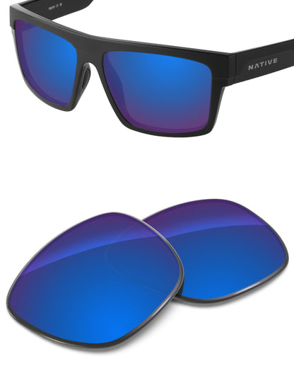 Sapphire Blue FlashMirror™-Non-Polarized
