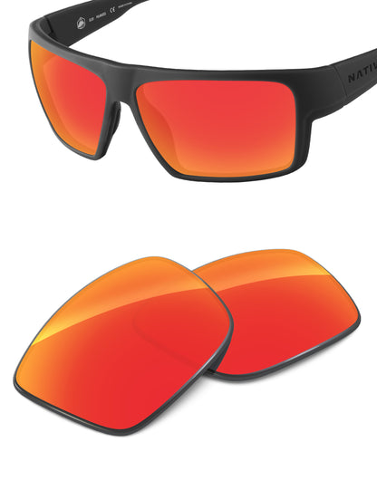 Fire Red FlashMirror™-Non-Polarized