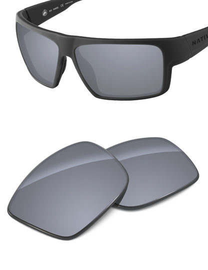 Silver Metallic FlashMirror™-Non-Polarized