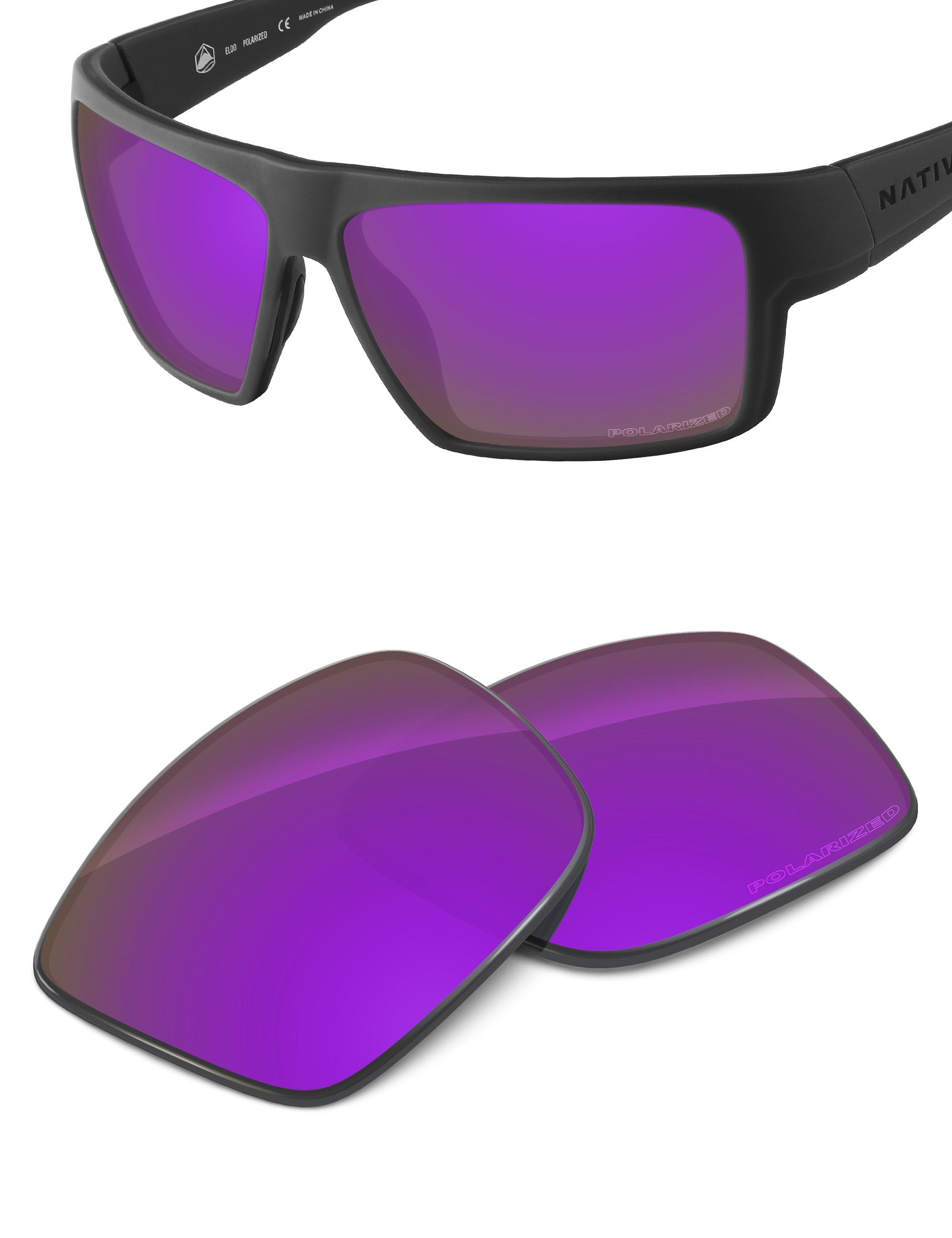 Plum Purple FlashMirror™-Polarized
