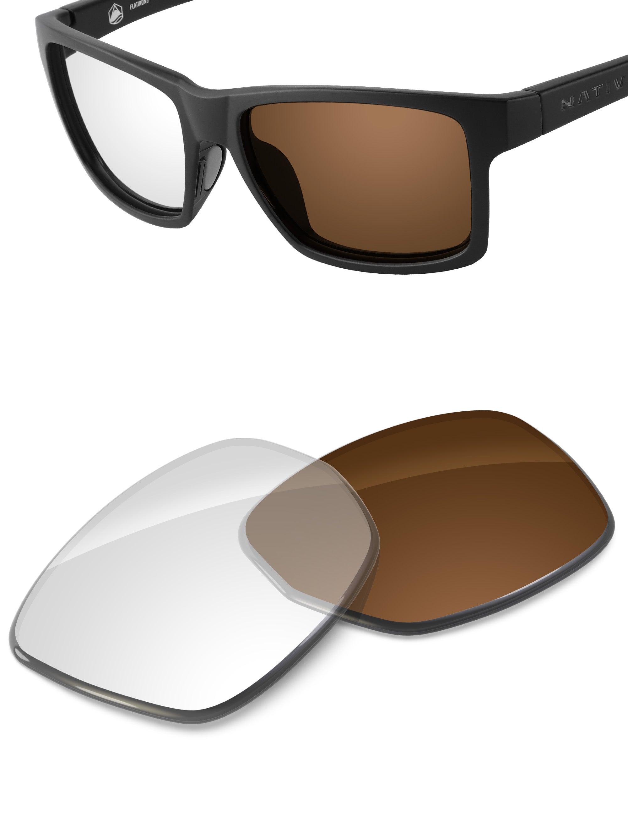 Adapt Brown Photochromic Blue Light Blocking-Non-Polarized