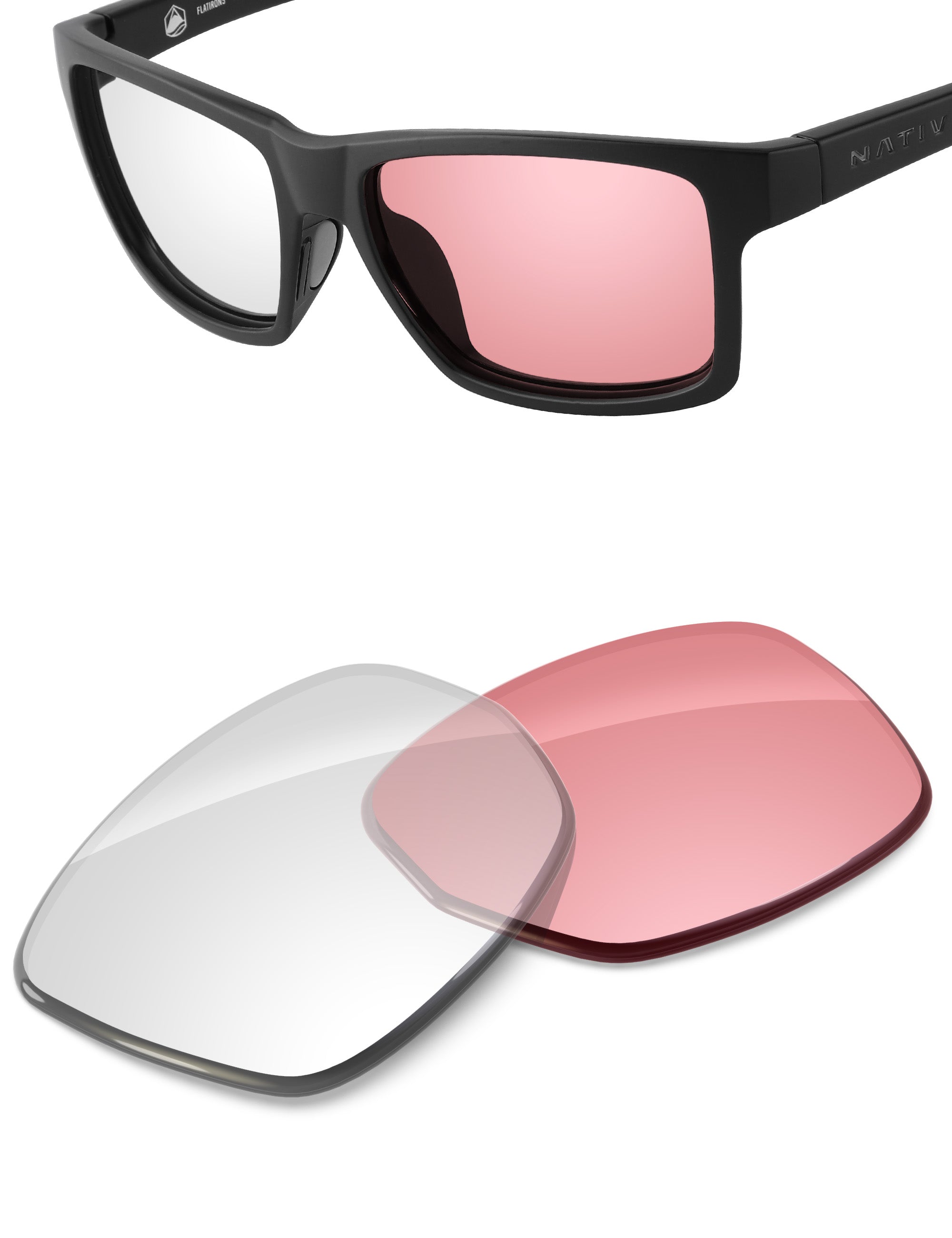Adapt Pink Photochromic Blue Light Blocking-Non-Polarized